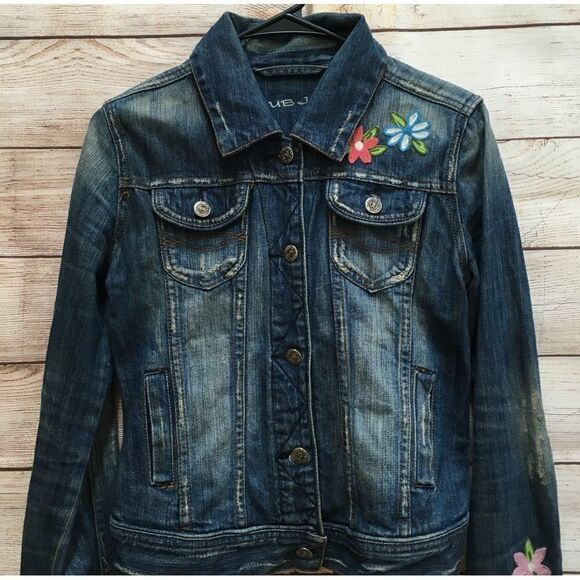 UB JEANS EMBROIDERED JEAN JACKET - Picture 2 of 10